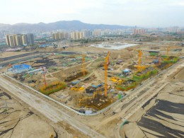 蘭州恒大山水城項目D、E地塊土石方工程施工